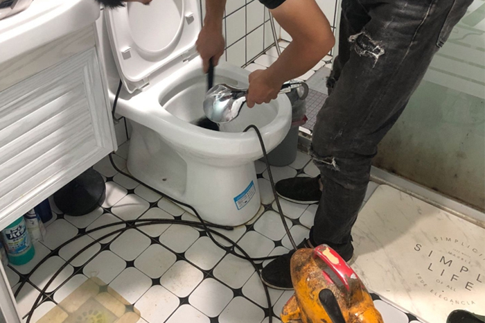 定日疏通下水道