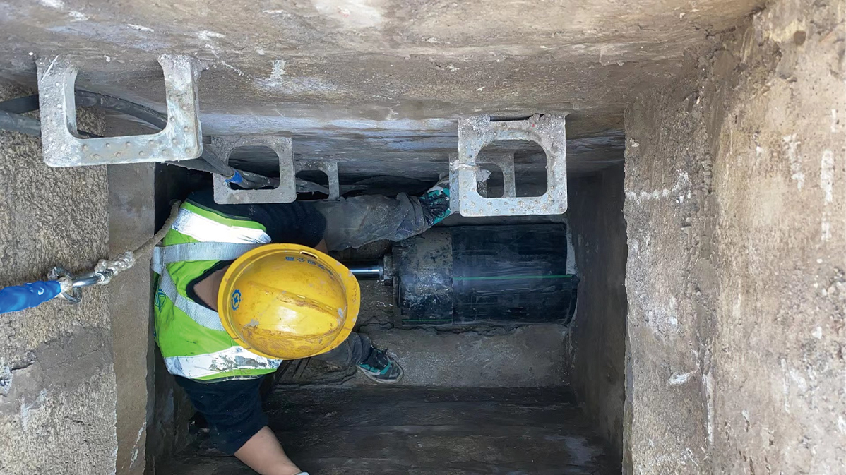 定日HDPE短管内衬法